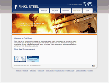 Tablet Screenshot of finkl.com